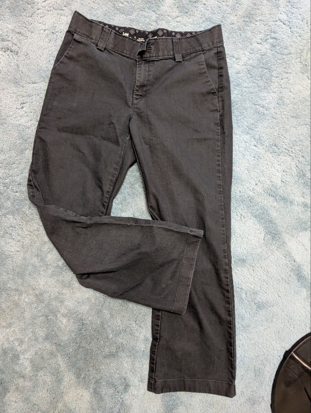 Women's Lee Black Wide Leg Pants